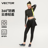 VECTOR長袖潛水服防曬遊泳長褲浮潛裝備兩件式水母衣修身顯瘦衝浪服