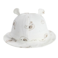 Панама Весенняя для детей, хлопковая пляжная шапка для мальчиков и девочек, с завязками, зеленая