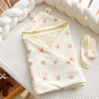 Детское одеяло, Пеленальное Одеяло, мультяшный принт, спальный мешок, подарок для новорожденных, Прямая поставка
