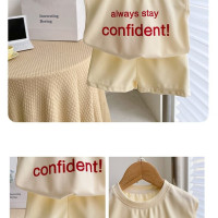 Жилет для девочек, летний костюм, Корейская версия, спортивный костюм для мальчиков, шорты без рукавов, Детский комплект из двух предметов с принтом