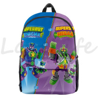 Рюкзак SuperThings для девочек и мальчиков, детский школьный ранец с 3D принтом SuperThings