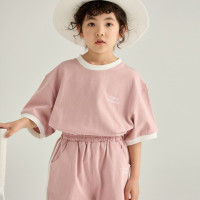 Семейная Одинаковая одежда, летний комплект для мальчиков и девочек, комплект из мягкого хлопка для маленьких девочек, Детский комплект для сестер, братьев, наряды