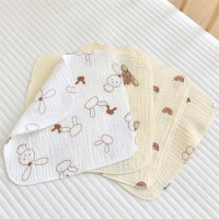 4 шт. хлопковое детское полотенце для лица предметы для новорожденных муслиновые детские нагрудники носовой платок мягкое слюнявчик для кормления слюнявчик мочалка