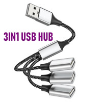 Разветвитель USB Type-C с 4 портами и поддержкой OTG