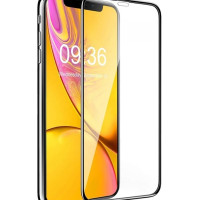 Стекло противоударное Gurdini 2.5D Full Screen  для Apple iPhone XR/11  6.1",906776,черный, прозрачный