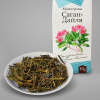 Чайный листовой напиток Саган-Дайля 10г для иммунитета, Натуральные продукты Алтая, Монотравы для здоровья и энергии, Настойка для восстановления сил