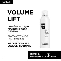 Loreal Professionnel Мусс для прикорневого объема волос Volume Lift Spray-Mousse 250 мл (, Стайлинг, Tecni.Art)