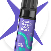 CURL ROCK AND ROLL Пенка средней фиксации для укладки кудрявых волос