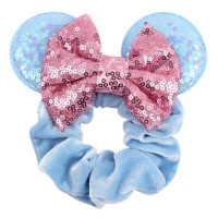 Головные уборы в виде мыши, бархатные аксессуары для волос для девочек