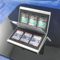Металлический алюминиевый защитный чехол для карт памяти, 6 шт., держатель для карт памяти 6x SD/SDHC/MMC, чехол для переноски, кошелек