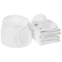 6 шт., детский белый бандаж на пупок, пупка для новорожденных