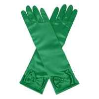 1 пара, детские длинные перчатки с блестками