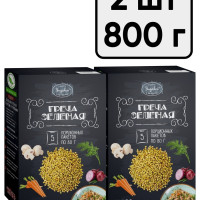 Зелёная гречка Эндакси, в варочных пакетах (5 пакетов по 80 г), 400 г - 2 шт