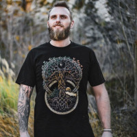 Футболка мужская повседневная с круглым вырезом, 100% хлопок