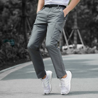 夏季速乾褲男士薄款加肥加大碼戶外運動登山工裝褲寬鬆戰術衝鋒褲