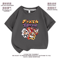 Новые крутые летние детские футболки с изображением пиццы и башни, футболки с коротким рукавом для мальчиков, повседневная детская одежда