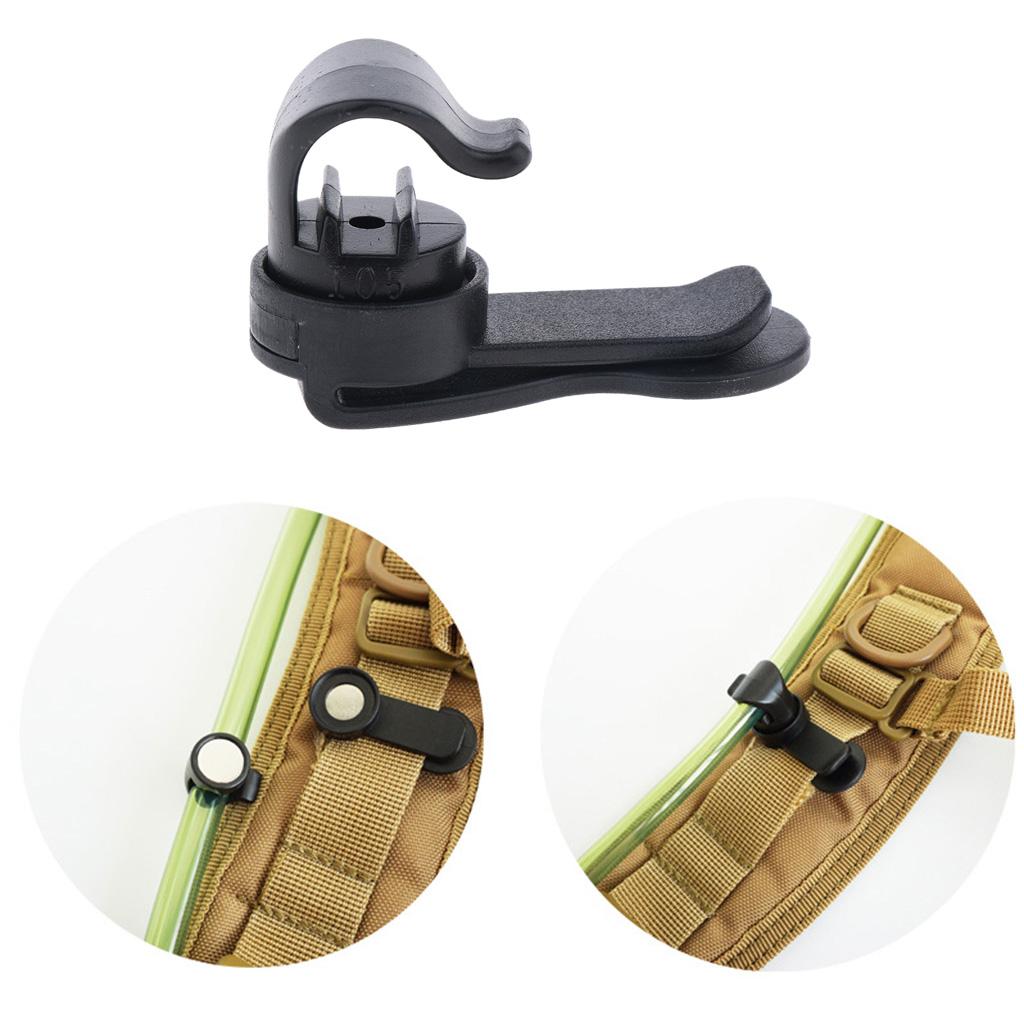 Outdoor Sports Cycling  Hose Water Bladder  Tube Clip Holder Hook