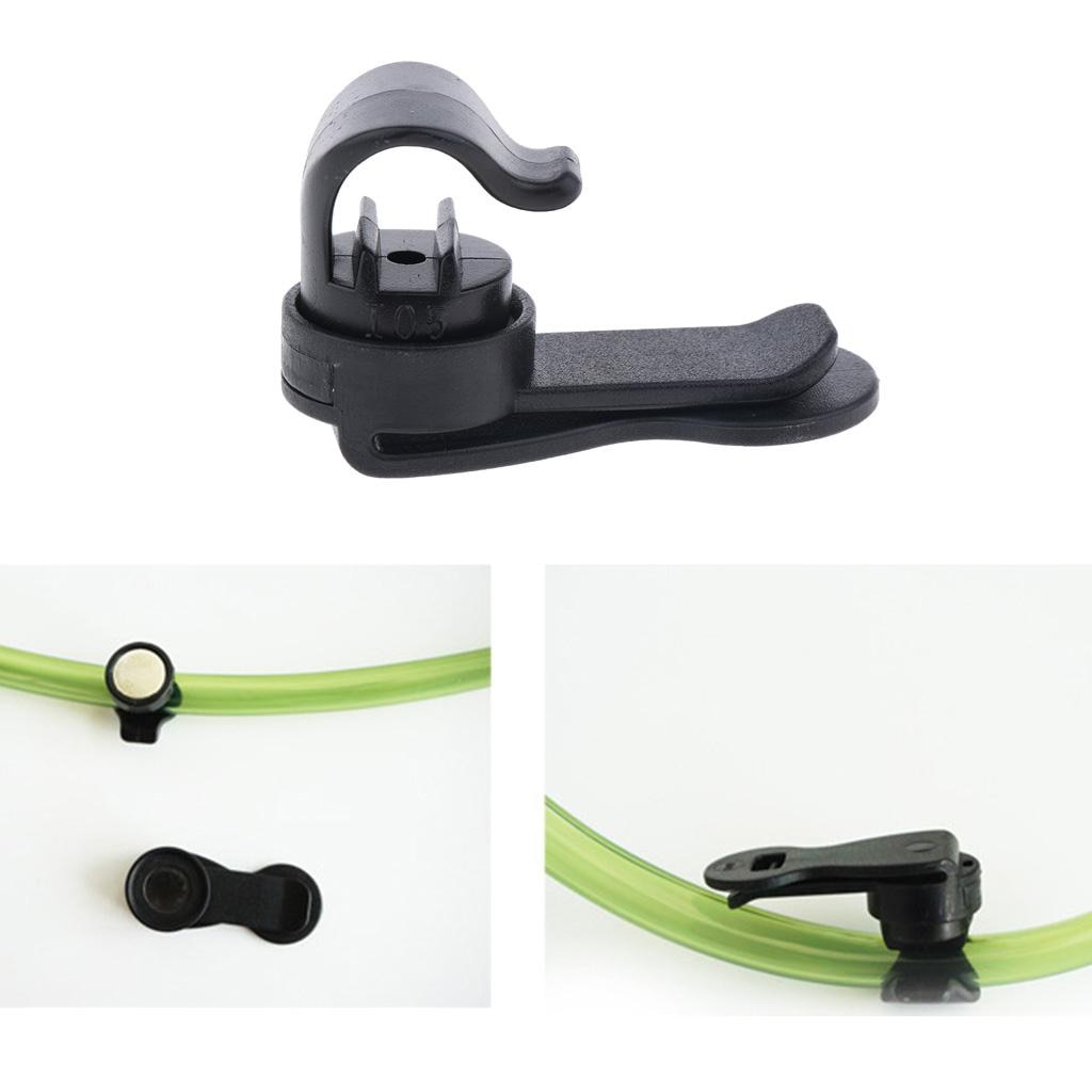 Outdoor Sports Cycling  Hose Water Bladder  Tube Clip Holder Hook