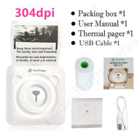 Оригинальный Peripage 304 точек/дюйм Мини карманный принтер Bluetooth A6 термальный фотопринтер цвет коричневый желтый мобильный телефон Android IOS подарок