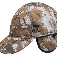 Бейсболка утепленная ''Скаут'' из алова и флиса, коричневые соты, Хольстер