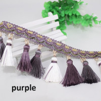 Роскошные занавески с бахромой, 1 метр, 7 см, декоративные занавески с подвесками, аксессуары для дома «сделай сам», кружевная отделка