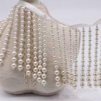 Бусины-подвески для свадебного платья, 50 см