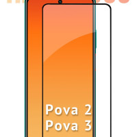 Защитное стекло на Tecno POVA 2, POVA 3/ для Техно Пова 2, Пова 3/ indAccess