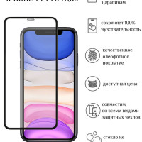 Защитное стекло на iPhone 14 Pro Max с защитой динамика