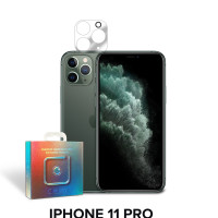 Стекло защитное для камеры Apple Iphone 11 pro