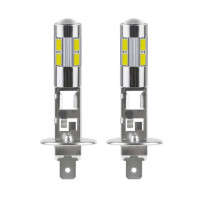 Лампа противотуманная, 2 шт., H1 H3 10SMD 5630, 12 В