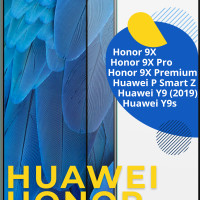 Полноэкранное защитное стекло для телефона Honor 9X 9X Pro 9X Premium и Huawei P Smart Z, Y9S, Y9 Prime 2019 / Стекло на смартфон Хонор 9Х 9Х Про 9Х Премиум и Хуавей П Смарт Z, У9С, У9 Прайм 2019