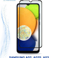 Защитное стекло для Samsung Galaxy A02, A02s, A03, A03s, A03 Core, A04, A04e A04s A04 Core с рамкой / Самсунг Галакси А02 А02s А03 А03s А03 Кор А04 А04е А04s А04 Кор