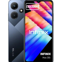 Защитное стекло для Infinix Hot 30i c полным покрытием, серия СТЕКЛОФФ Base