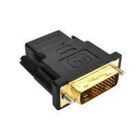 Переходник HDMI (разъем)/DVI (штекер), для ПК, HDTV, PS3, проектора, ЖК ТВ, медиаплеера