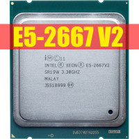 Процессор Intel Xeon E5 2667 v2, 3,3 ГГц, 8 ядер, 16 потоков, 25 Мб кэш-памяти, SR19W, 130 Вт, процессор LGA 2011