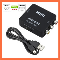 Переходник RCA в HDMI-совместимый с HDMI-адаптер для AV-скалера композитный преобразователь видео AV/CVSB L/R 1080P