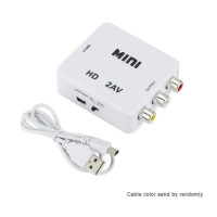 Преобразователь HDMI-совместимый с RCA AV/CVSB L/R