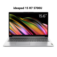 15.6" Ноутбук Lenovo Idpad15-R7-5700/8/512GB, AMD Ryzen 7 5700U (1.8 ГГц), RAM 8 ГБ, SSD 512 ГБ, AMD Radeon Graphics, Windows Pro, (82R40064CD), ideaPad 15 Слюдяное серебро, Английская клавиатура