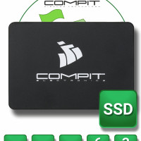 240 ГБ Внутренний SSD-диск Compit Внутренний SSD накопитель 240GB 2.5' SATA3 CMPTSSD25240GB (CMPTSSD25240GB)