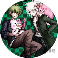 Бесплатная доставка Милая аниме Danganronpa:Trigger Happy Havoc Monokuma брошь значок косплея Рюкзак Кнопка Женская одежда Рождественский подарок