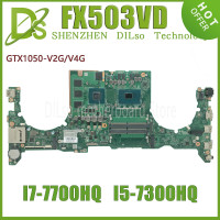 Материнская плата KEFU FX503VD для ASUS FX503 FX63V GL503VD DABKLMB28A0 DABKLAMB8B0 с I7-7700HQ I5-7300HQ GTX1050-2G/4G