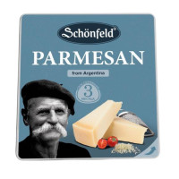 Сыр фасованный "Parmesan" Schonfeld 42% кусок 175 гр