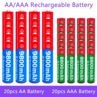 Перезаряжаемая аккумуляторная батарея AAA, 1,5 в 9800 мА/ч