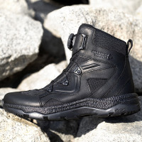 龍牙二代龍隱戰術靴中筒戶外登山徒步靴作戰訓練工裝戶外特戰鞋男