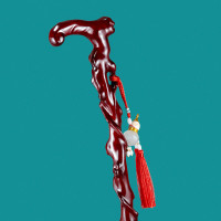 柺棍 老人 防滑老人柺杖手杖實木拐扙木頭老年人柺杖木20年新款