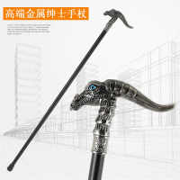 英倫紳士手杖金屬恐龍文明棍節日演出拍攝道具權杖防滑老人柺杖