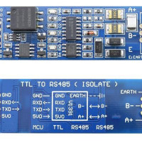 Погружной модуль ttl в RS485 TTL с изолированным микроконтроллером, серийный автоматический промышленный модуль управления потоком UART