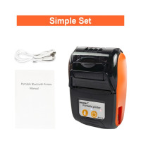 Карманный 58 мм Термопринтер для чеков портативный мини Bluetooth беспроводной принтер для билетов для магазина