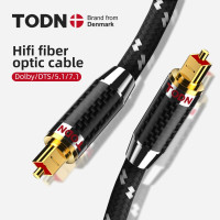 TODN цифровой оптический аудио кабель Toslink SPDIF для HiFi5.1 7,1 усилителей Blu-ray проигрывателя Xbox 360 Soundb