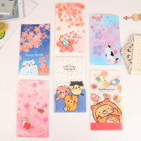 亚马逊新款口罩收纳袋 一次性防护口鼻儿童口罩自封袋 暂存夹定做